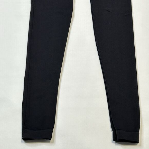 Spanx Look At Me Now Seamless Crop Leggings Very Black Medium Style #FL3515 - Picture 6 of 13